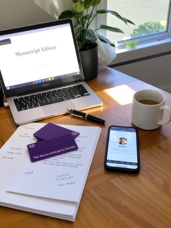 author outreach and networking