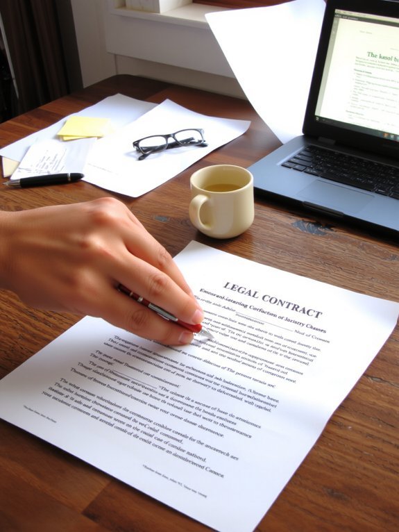 avoid rushing contract reviews