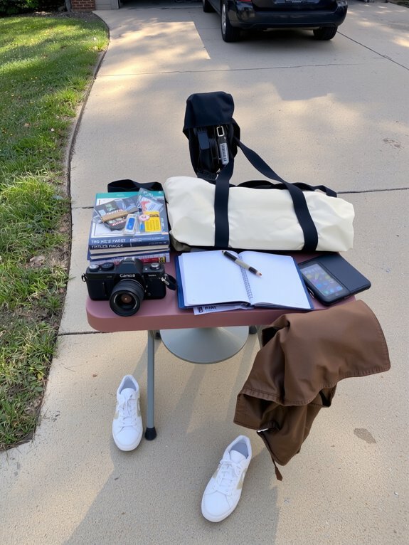 be prepared stay organized