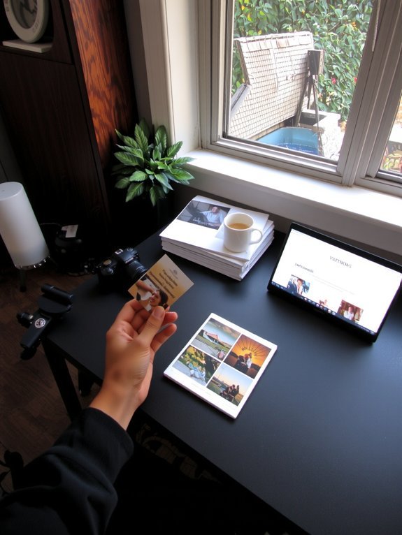 build portfolio gather testimonials