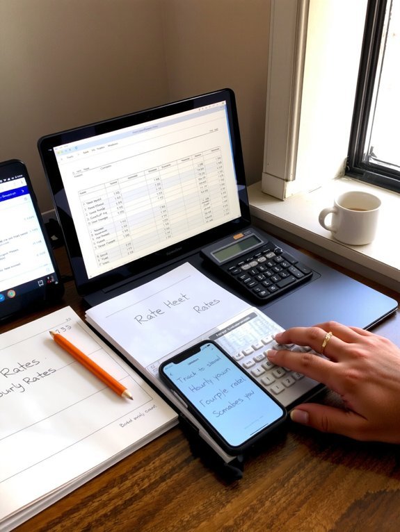 calculate price negotiate terms