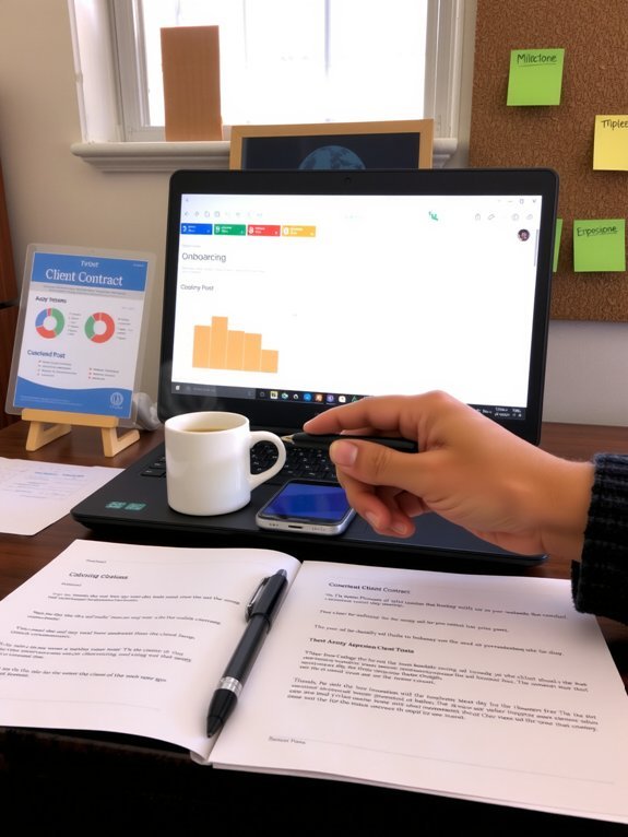 clear onboarding and expectations