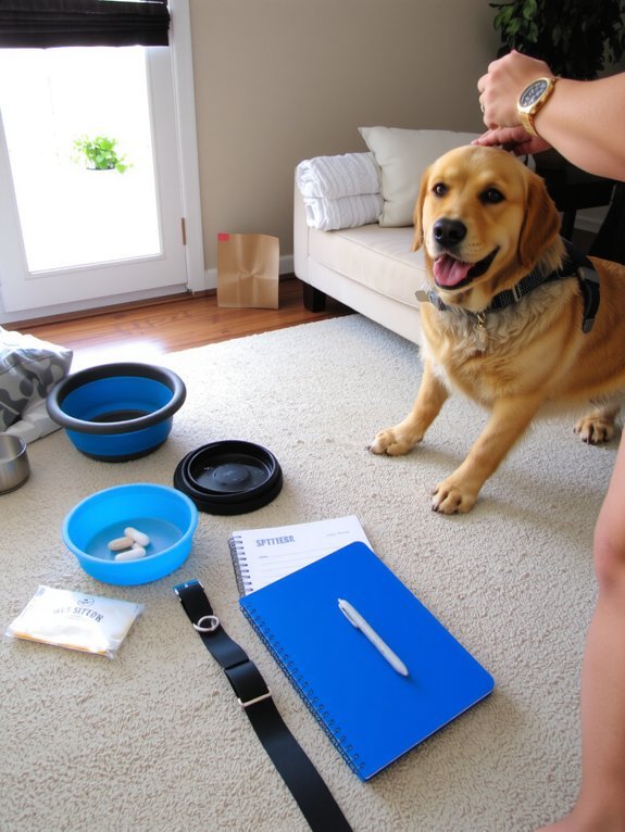 compact pet care essentials