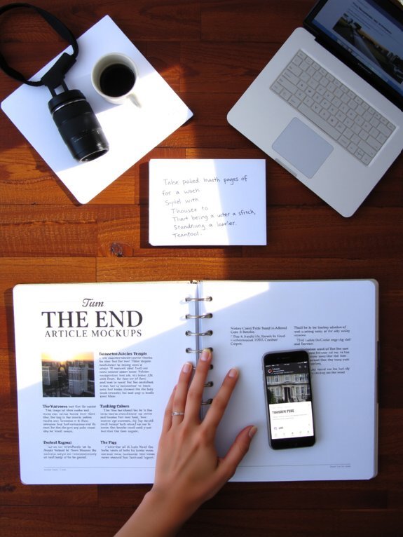 create compelling writing samples