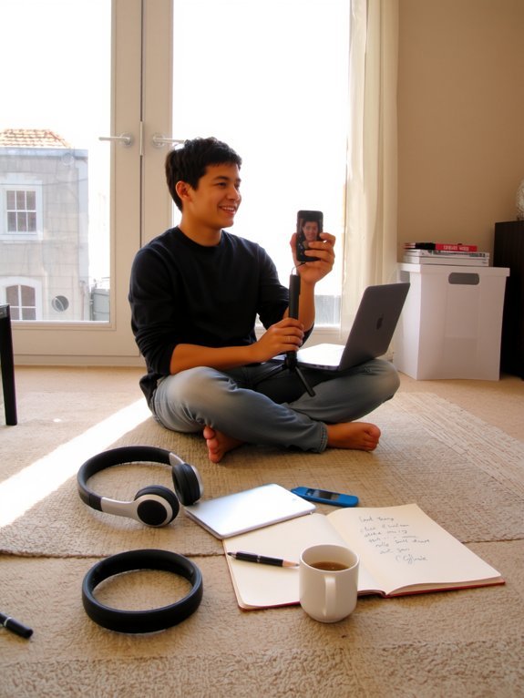 engaging visuals and consistency