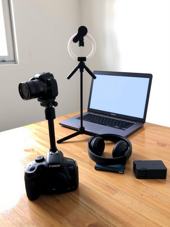 essential camera and microphone