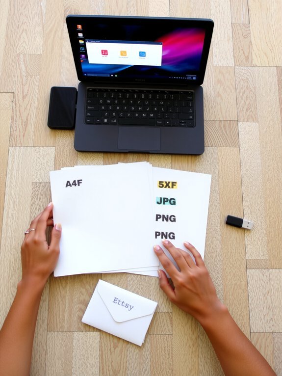 file formats and delivery options