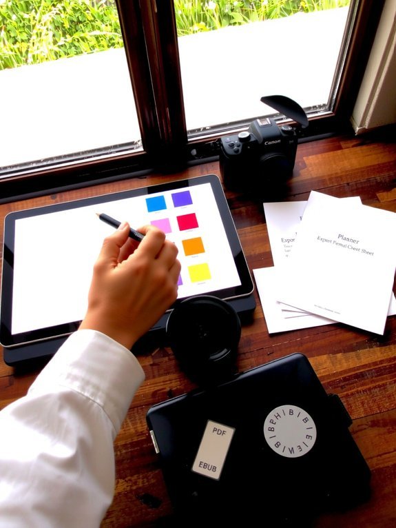 How to Make Money Selling Digital Planners file formats and tools