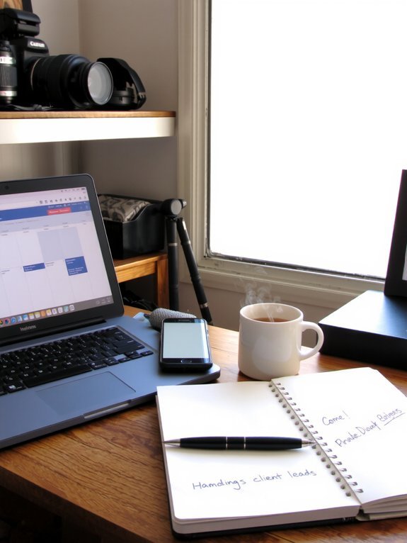 find clients through networking