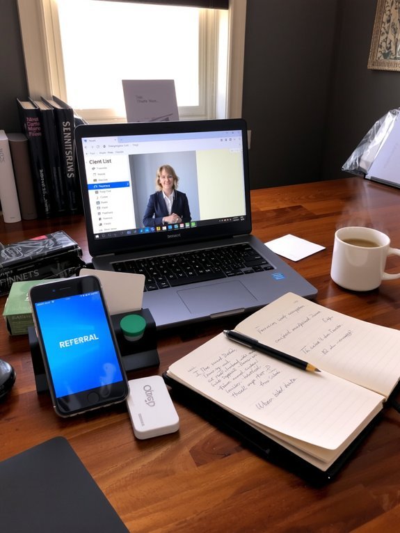 finding clients through networking