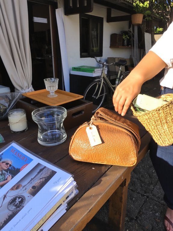 How to Make Money From Home With No Computer flea market selling tips