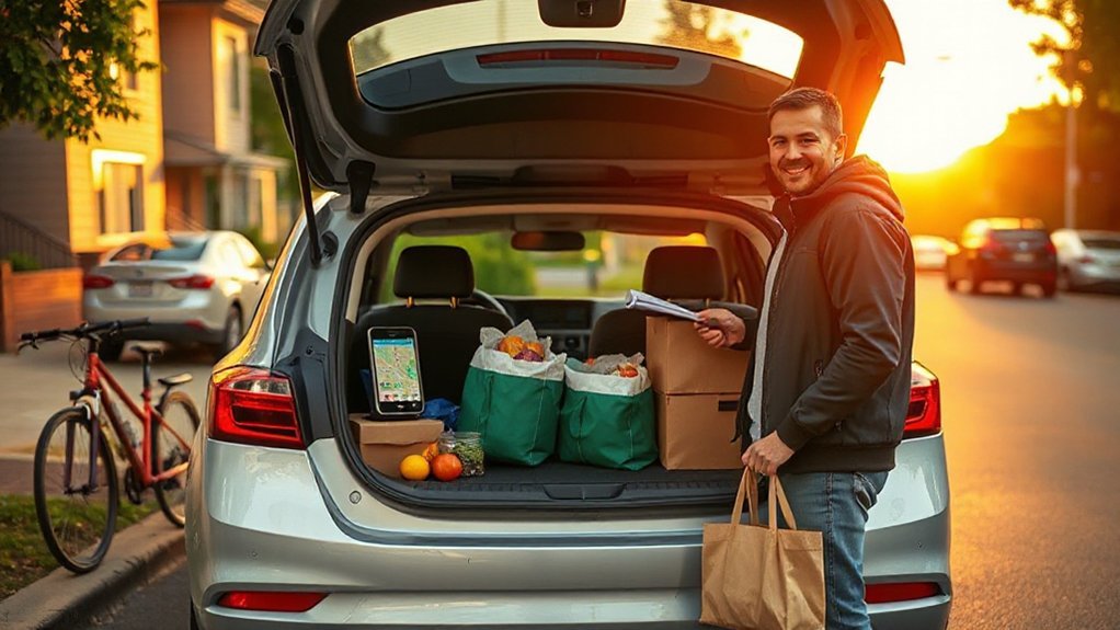 flexible food delivery jobs