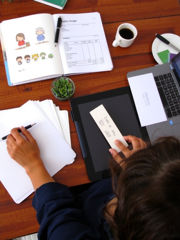 freelance success through organization