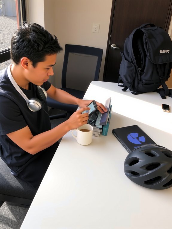 gig work and delivery rewards