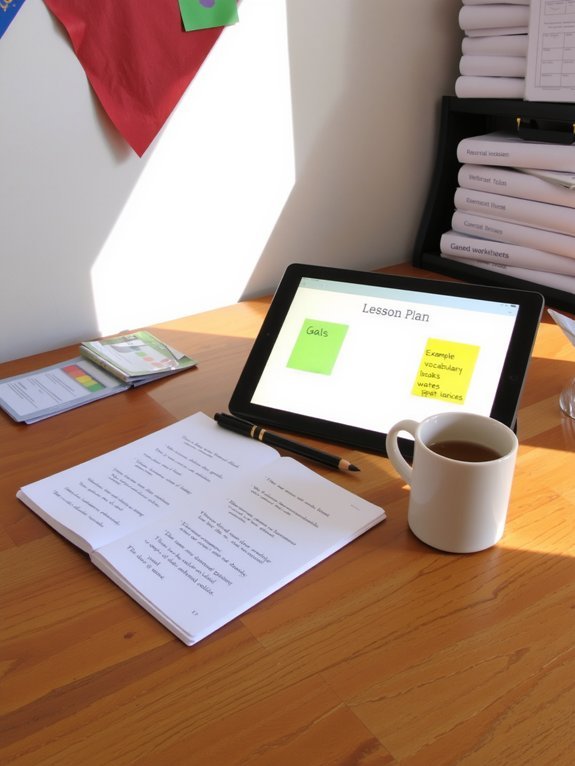 goal oriented lesson planning