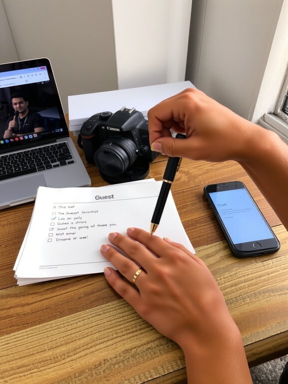 guest vetting and pitching