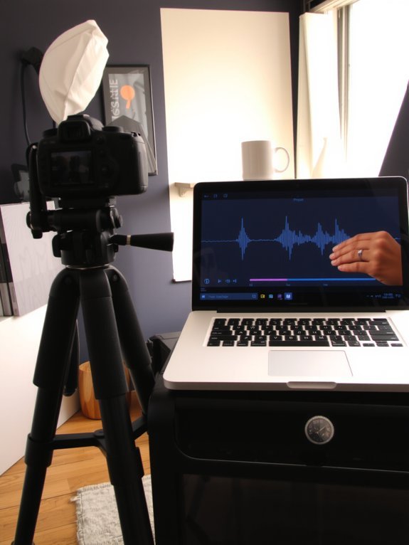 high quality video lessons setup