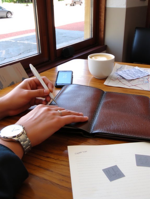 observe note be discreet