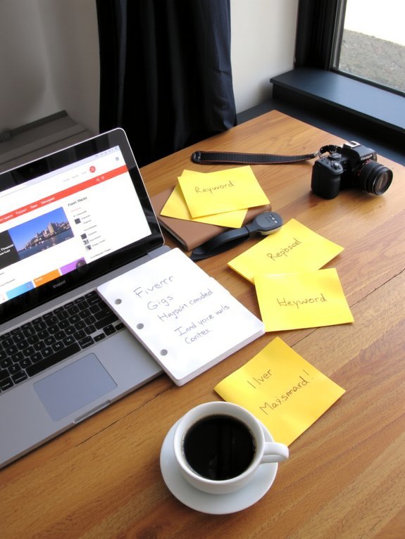 optimize fiverr gig visibility