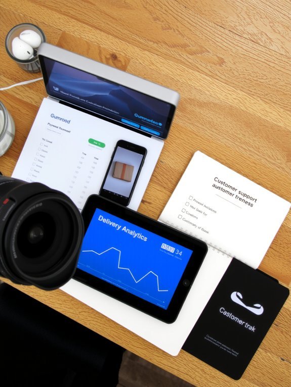 payment setup and delivery