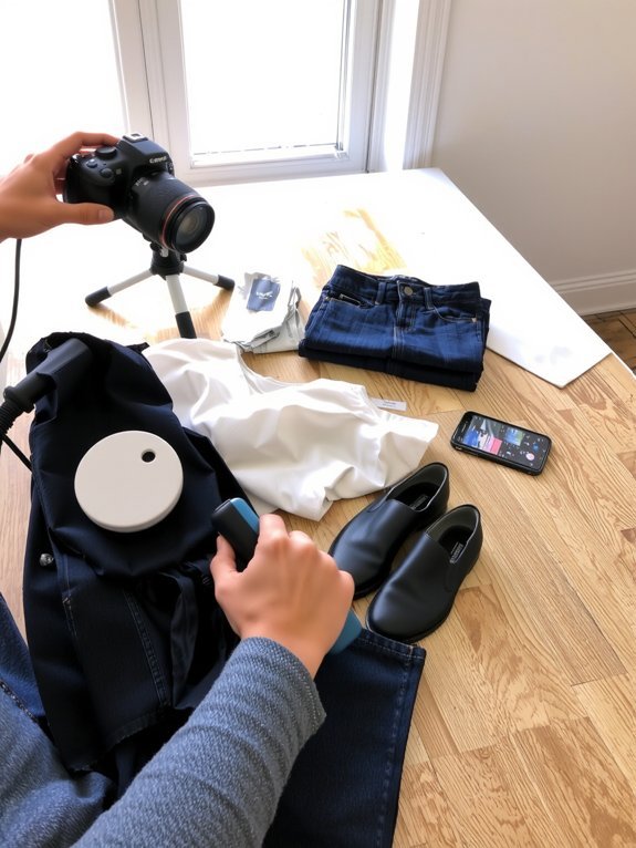 How to Make Money Selling on Mercari photograph inspect clean arrange