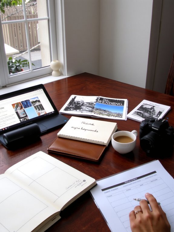 plan niche shoot repeat