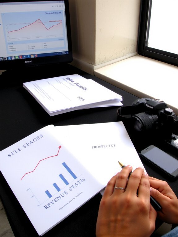 polished website sales presentation