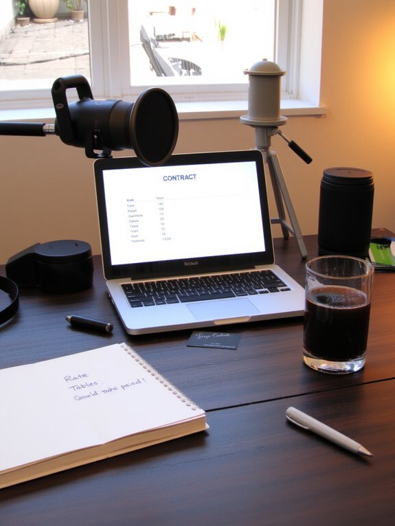 pricing contracts payment terms