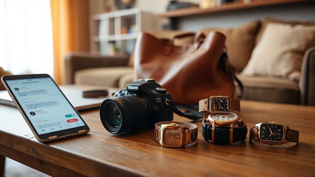 sell valuable items locally