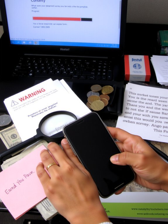 spotting survey scams effectively