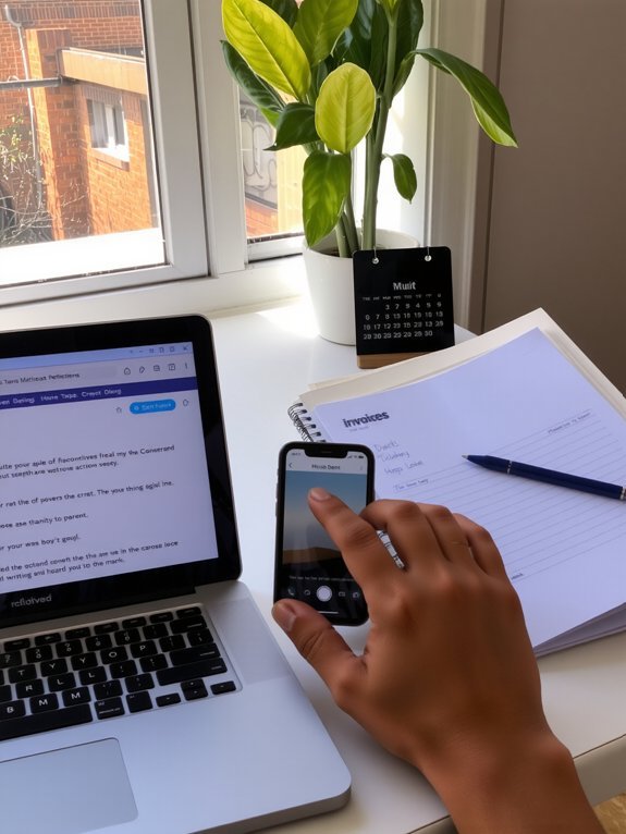 treat writing as business