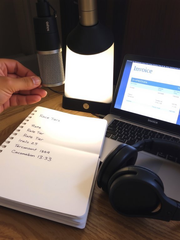 voiceover pricing strategies explained